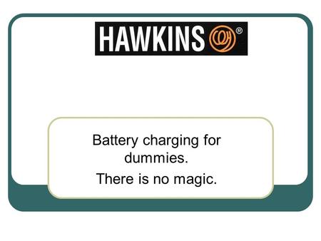 Battery charging for dummies. There is no magic..