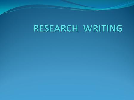 DEFINITION Research is a combination of the prefix re- which means again and the verb search which means to look for. Coined together it simply means.