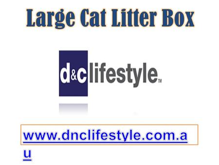 Large Cat Litter Box - dnclifestyle.com.au