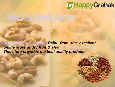 Buy Dry Fruits Online 