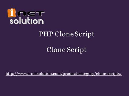 PHP Clone Script Clone Script