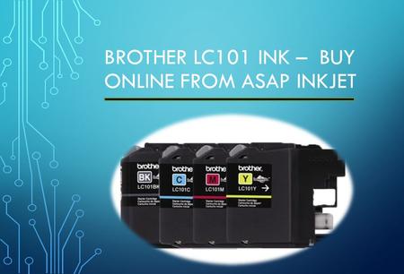 BROTHER LC101 INK – BUY ONLINE FROM ASAP INKJET. Your Brother Printer need inkjet cartridge or toner cartridge and sometimes ink to keep printing work.