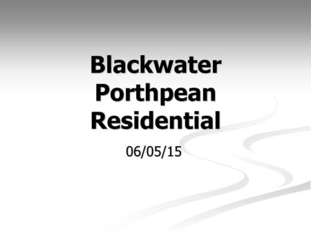 Blackwater Porthpean Residential