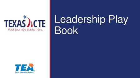 Leadership Play Book.