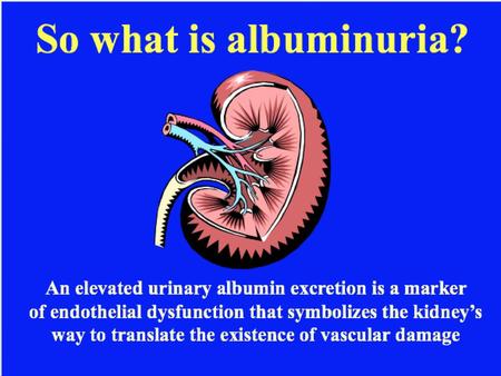 The Significance of Albuminuria