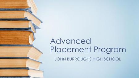 Advanced Placement Program