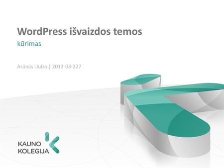 WordPress išvaizdos temos