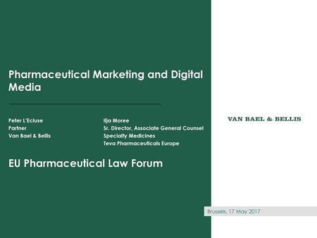 Pharmaceutical Marketing and Digital Media