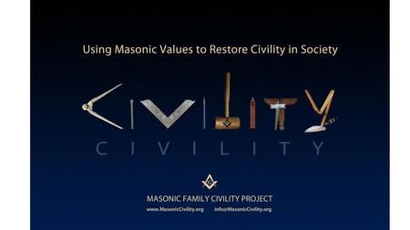 MASONIC CIVILITY EFFORT