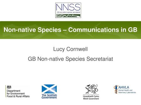 Non-native Species – Communications in GB