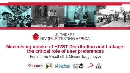 UNITAID PSI HIV SELF-TESTING AFRICA