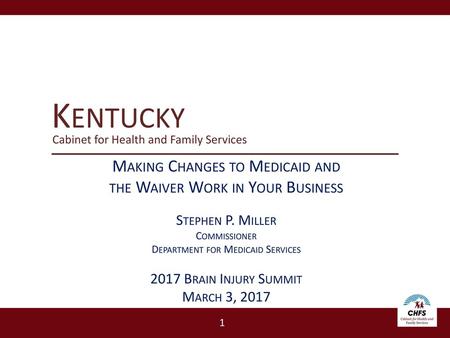 Kentucky Making Changes to Medicaid and