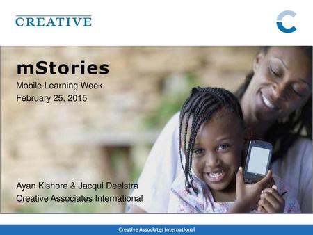 mStories Mobile Learning Week February 25, 2015