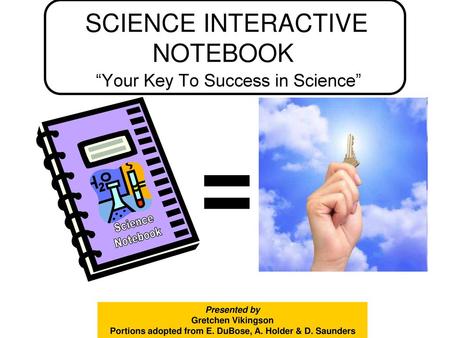 SCIENCE INTERACTIVE NOTEBOOK