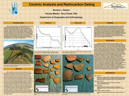 Ceramic Analysis and Radiocarbon Dating