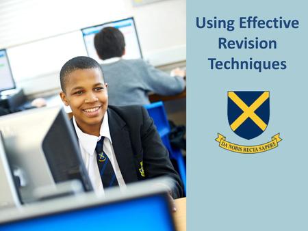 Using Effective Revision Techniques