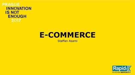 E-COMMERCE Staffan Asami