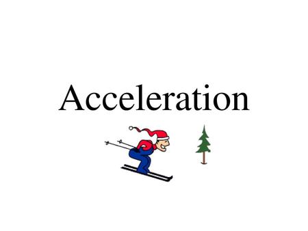 Acceleration.