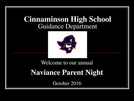 Cinnaminson High School Guidance Department