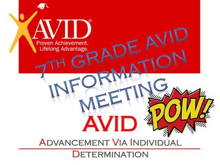 AVID Advancement Via Individual Determination