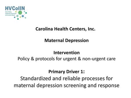 Carolina Health Centers, Inc.