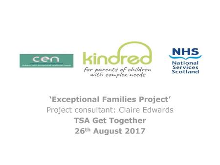 ‘Exceptional Families Project’