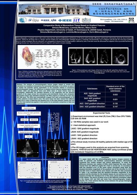 Comparative Study of Myocardium Tissue Based on Gradient Features