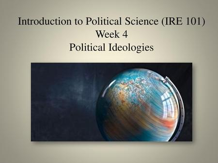 What is ideology? Ideology is a belief system. A plan how to improve society and how it should work. Ideologies are not supposed to be calm and even rational.