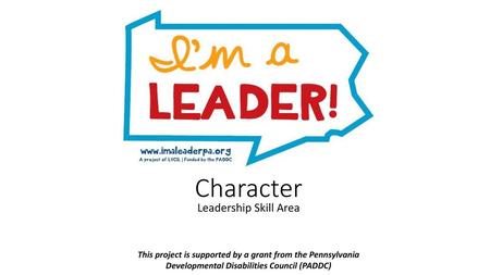 Character Leadership Skill Area