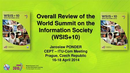 World Summit on the Information Society (WSIS+10)