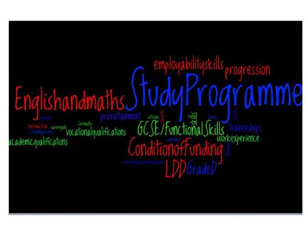 What is a study programme?