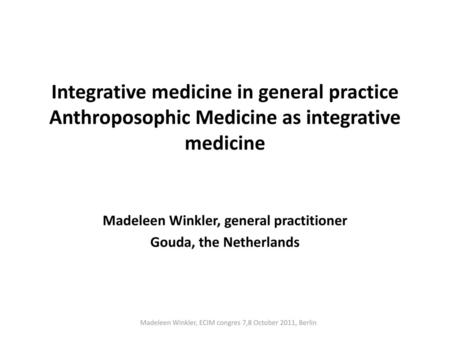 Madeleen Winkler, general practitioner