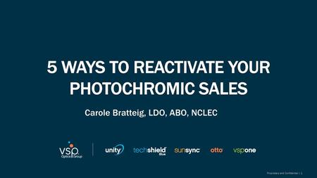 5 Ways to reactivate your photochromic sales