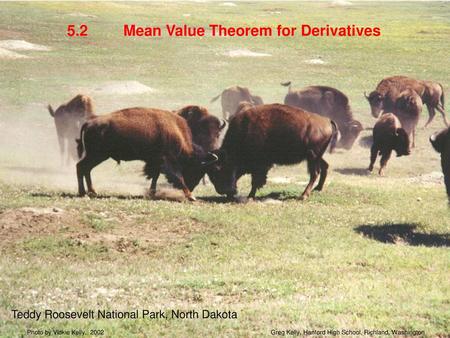 Mean Value Theorem for Derivatives