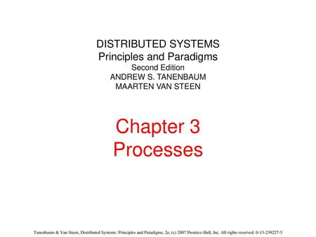 DISTRIBUTED SYSTEMS Principles and Paradigms Second Edition ANDREW S