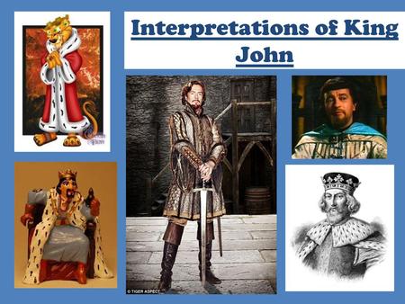 Interpretations of King John