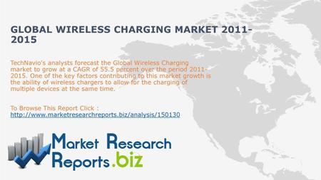 Global Wireless Charging Market