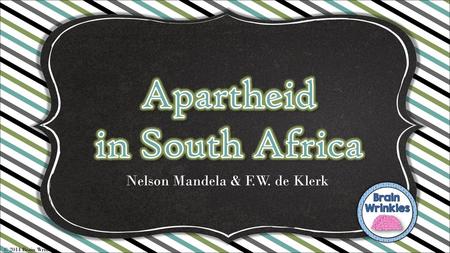 Nelson Mandela & F.W. de Klerk