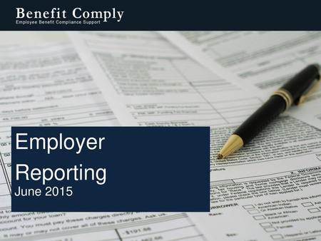 Employer Reporting June 2015.