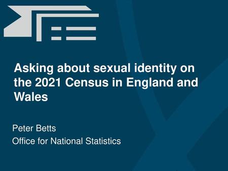 Asking about sexual identity on the 2021 Census in England and Wales