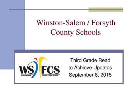 Winston-Salem / Forsyth County Schools