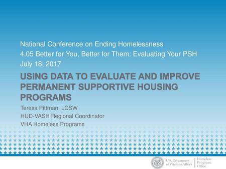 National Conference on Ending Homelessness