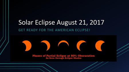 Get Ready for the American Eclipse!