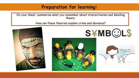 Preparation for learning: