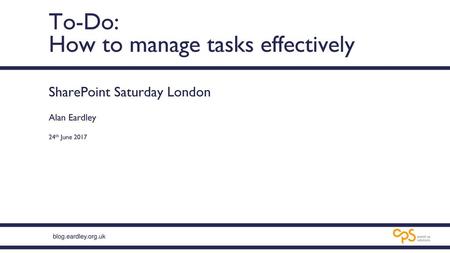 To-Do: How to manage tasks effectively