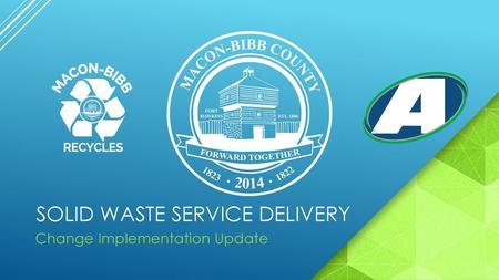 Solid Waste Service Delivery