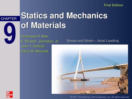 Stress and Strain – Axial Loading