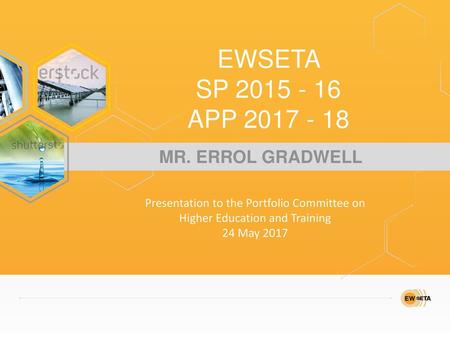 EWSETA SP APP MR. ERROL GRADWELL