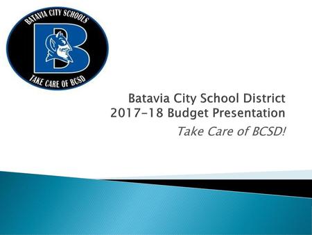 Batavia City School District Budget Presentation