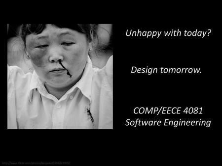 COMP/EECE 4081 Software Engineering